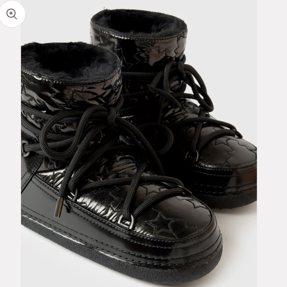 INUIKII Bomber Star Boot Inuikii Star Snow Boots Black - Picture 1 of 17